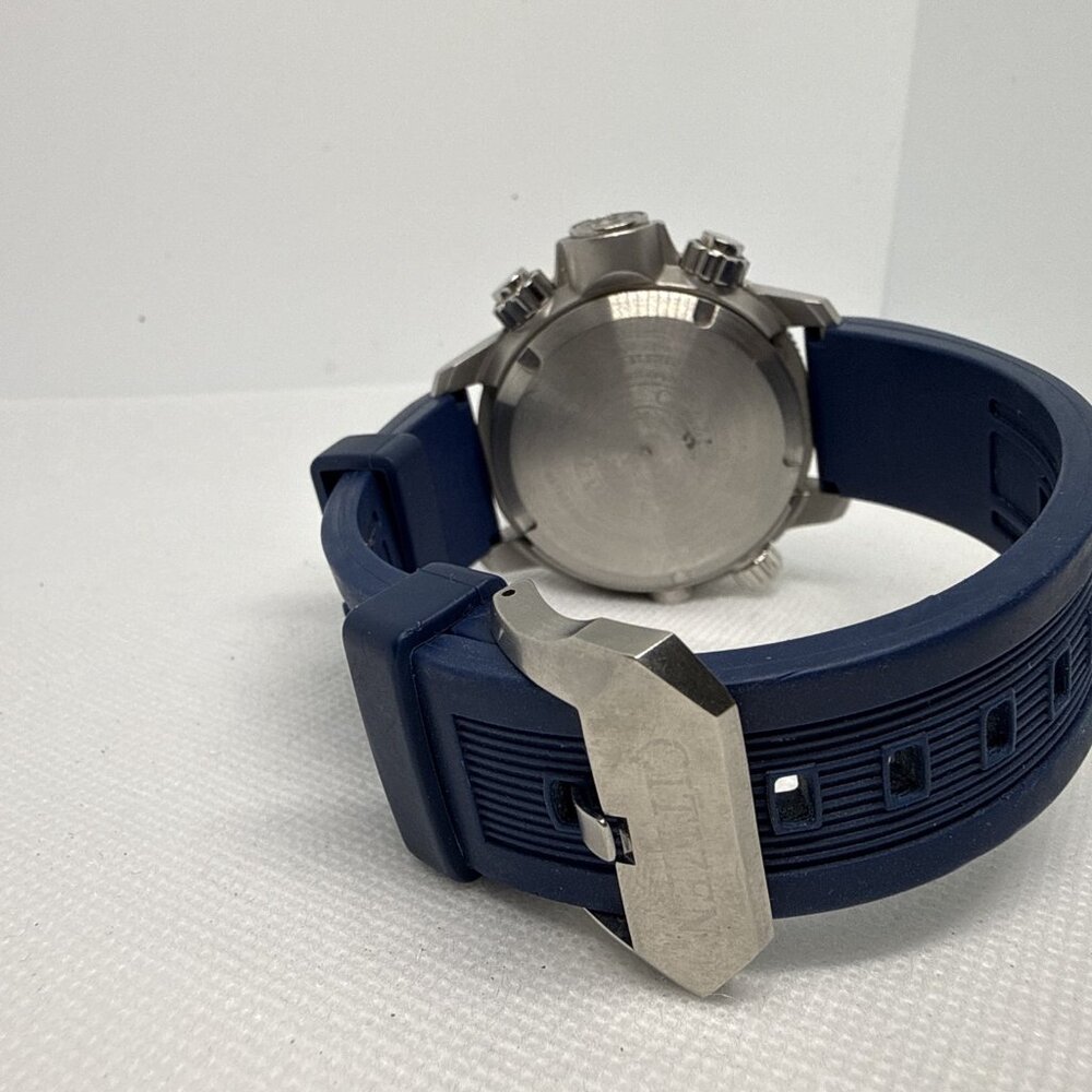 Citizen Eco-Drive Promaster Marine Men's Watch Blue Dial Pepsi Bezel Diver - Picture 9 of 11